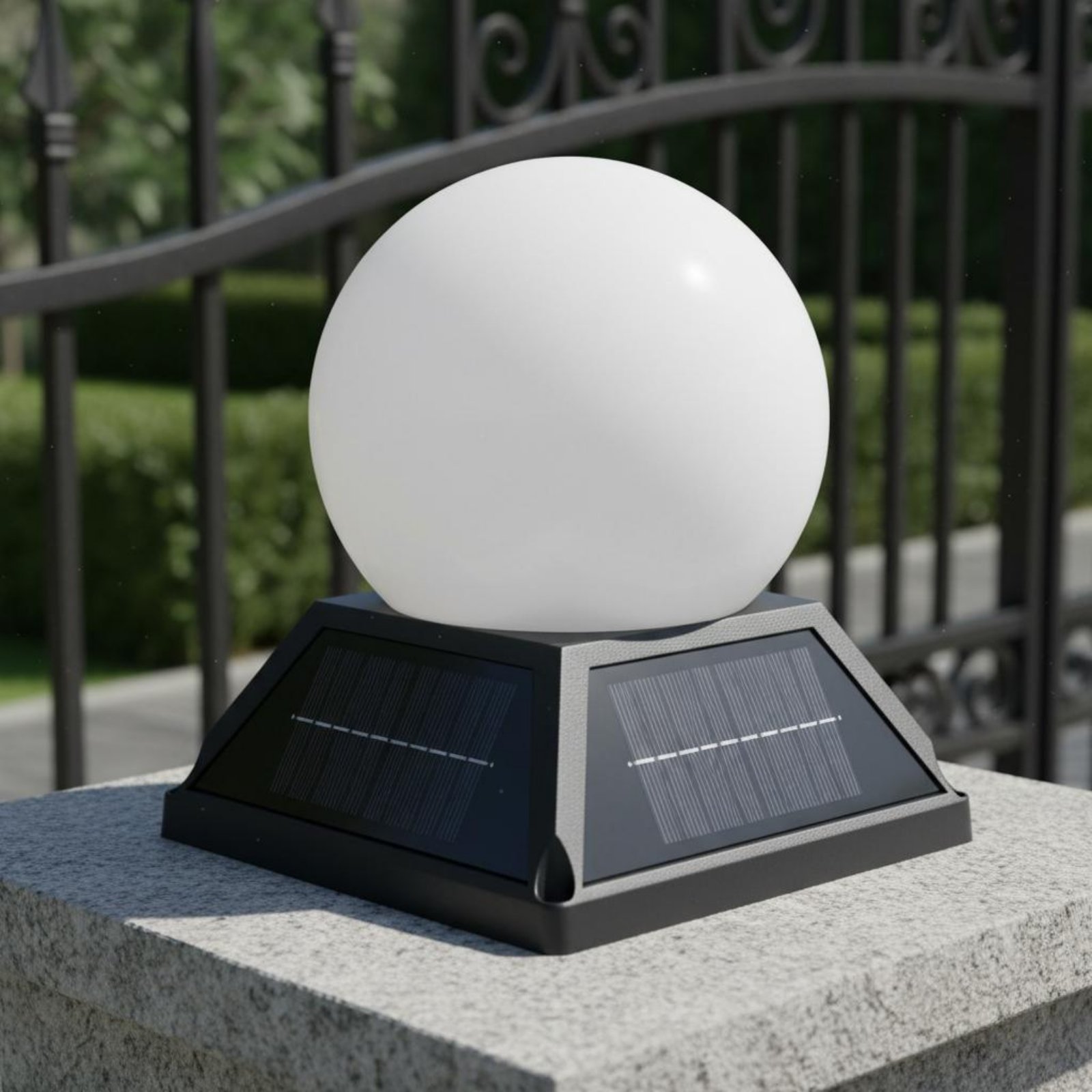 Solar Post Cap Light Wireless  - Outdoor Lighting Wireless ulasan dan harga
