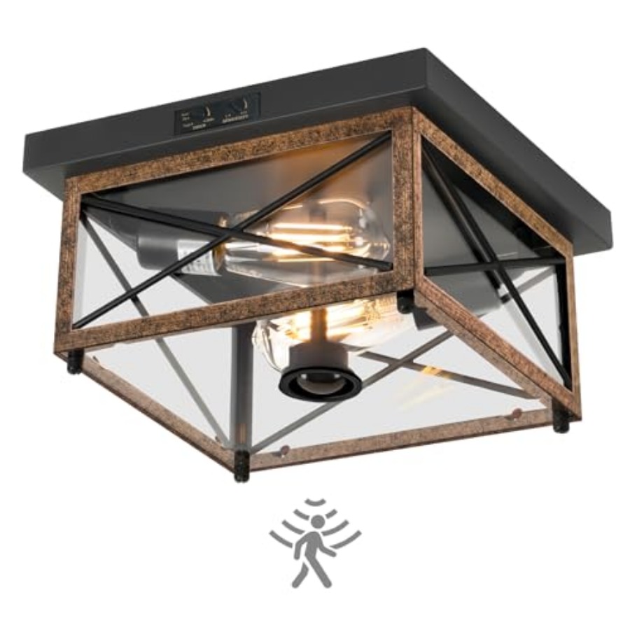 Outdoor Ceiling Light with Mot - Outdoor Lighting With Sensor ulasan dan harga