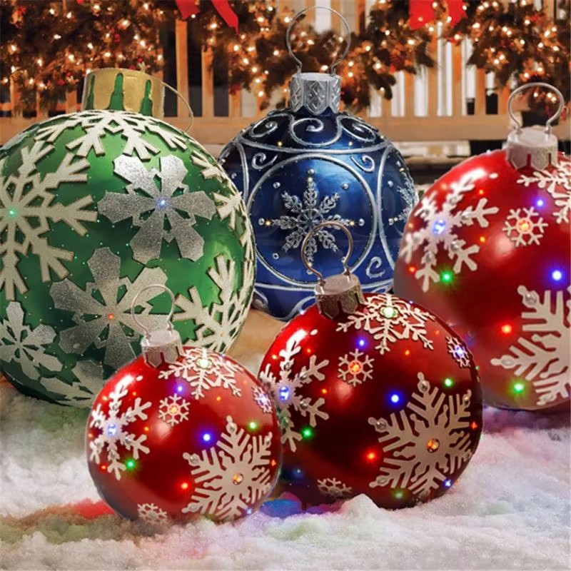 60cm Outdoor Christmas Inflata - Outdoor Lighting Tree ulasan dan harga
