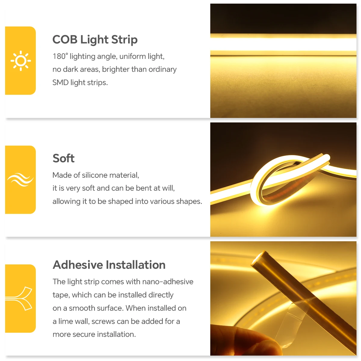 220V Real Silicone Tube Light  - Outdoor Lighting Led Strip ulasan dan harga