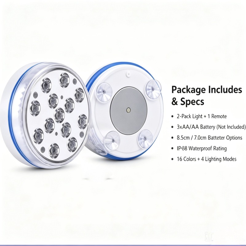 Decorative 13LED Submersible A - Pond Light Submersible ulasan dan harga