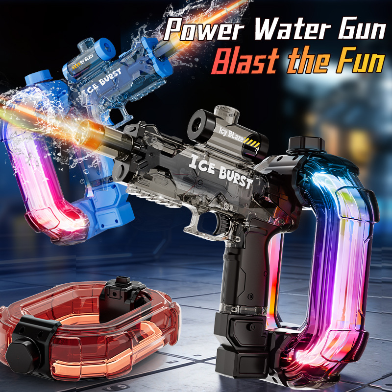 ICE BURST Electric Water Gun L - Outdoor Lighting Effects ulasan dan harga
