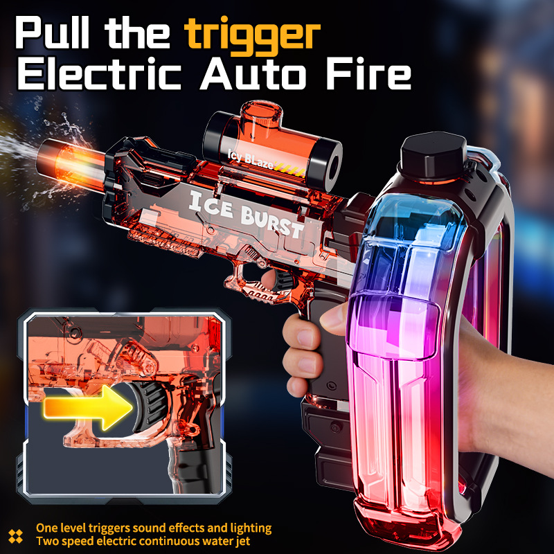 ICE BURST Electric Water Gun L - Outdoor Lighting Effects ulasan dan harga