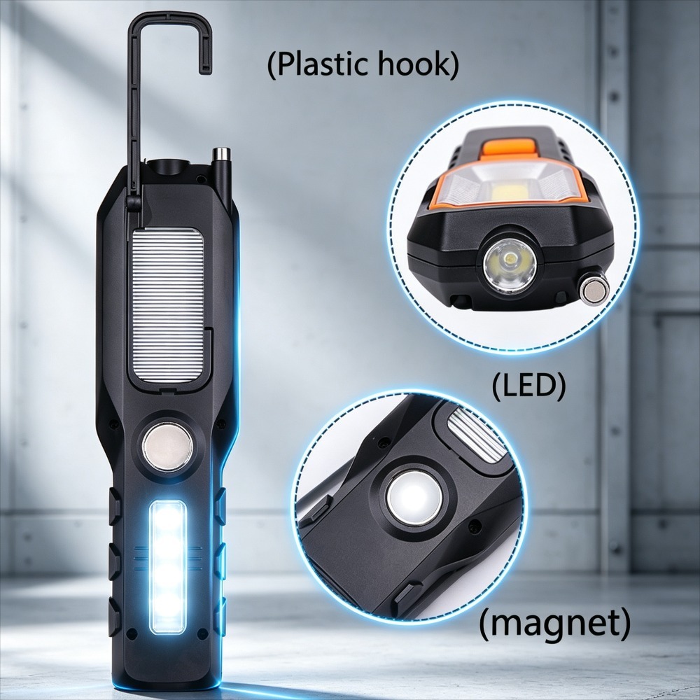 New LED Work Light Built‑in Ba - Outdoor Lighting Battery ulasan dan harga