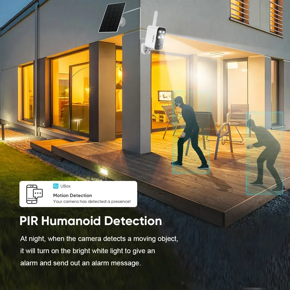 LS VISION Outdoor Solar Camera - Outdoor Lighting Wireless ulasan dan harga