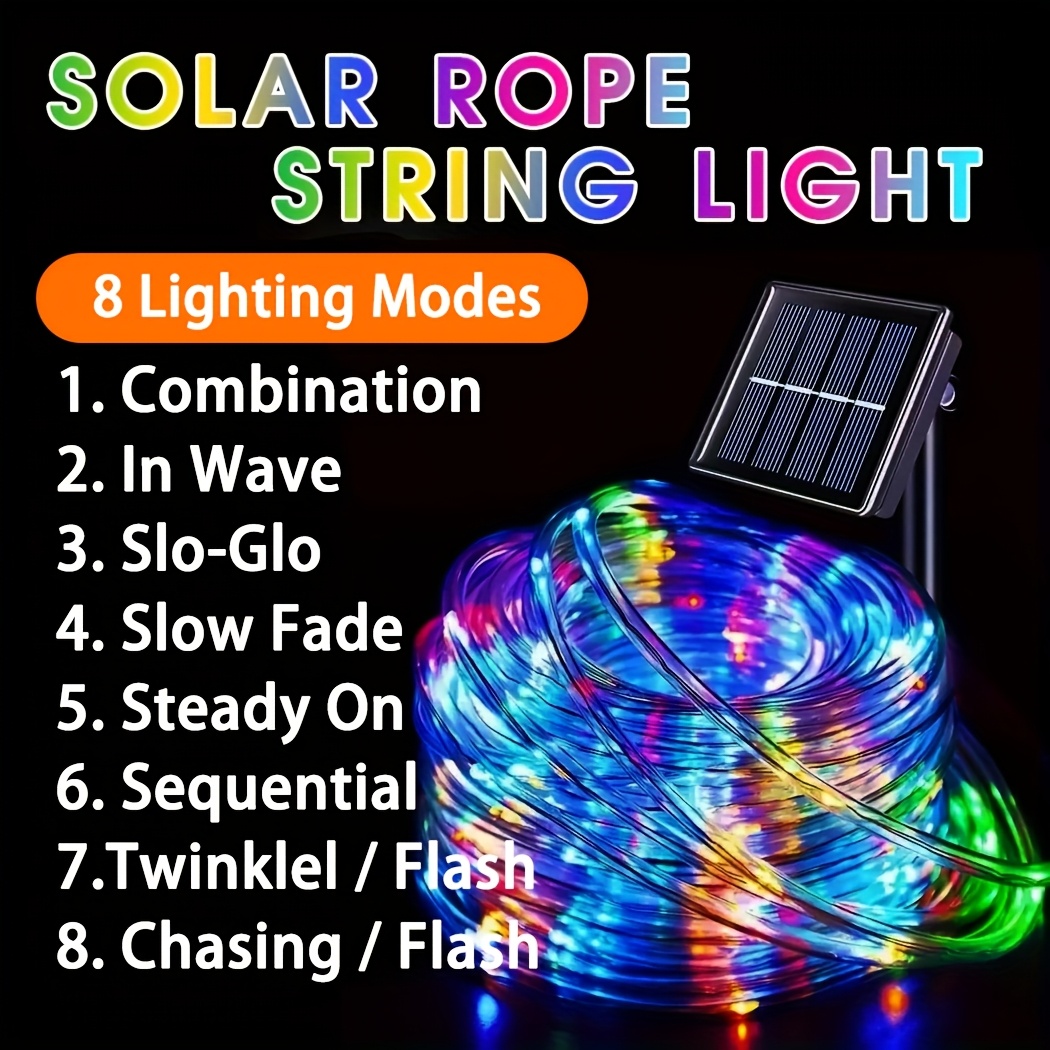 Outdoor Solar LED Fairy Lights - Outdoor Lighting Under Pergola ulasan dan harga