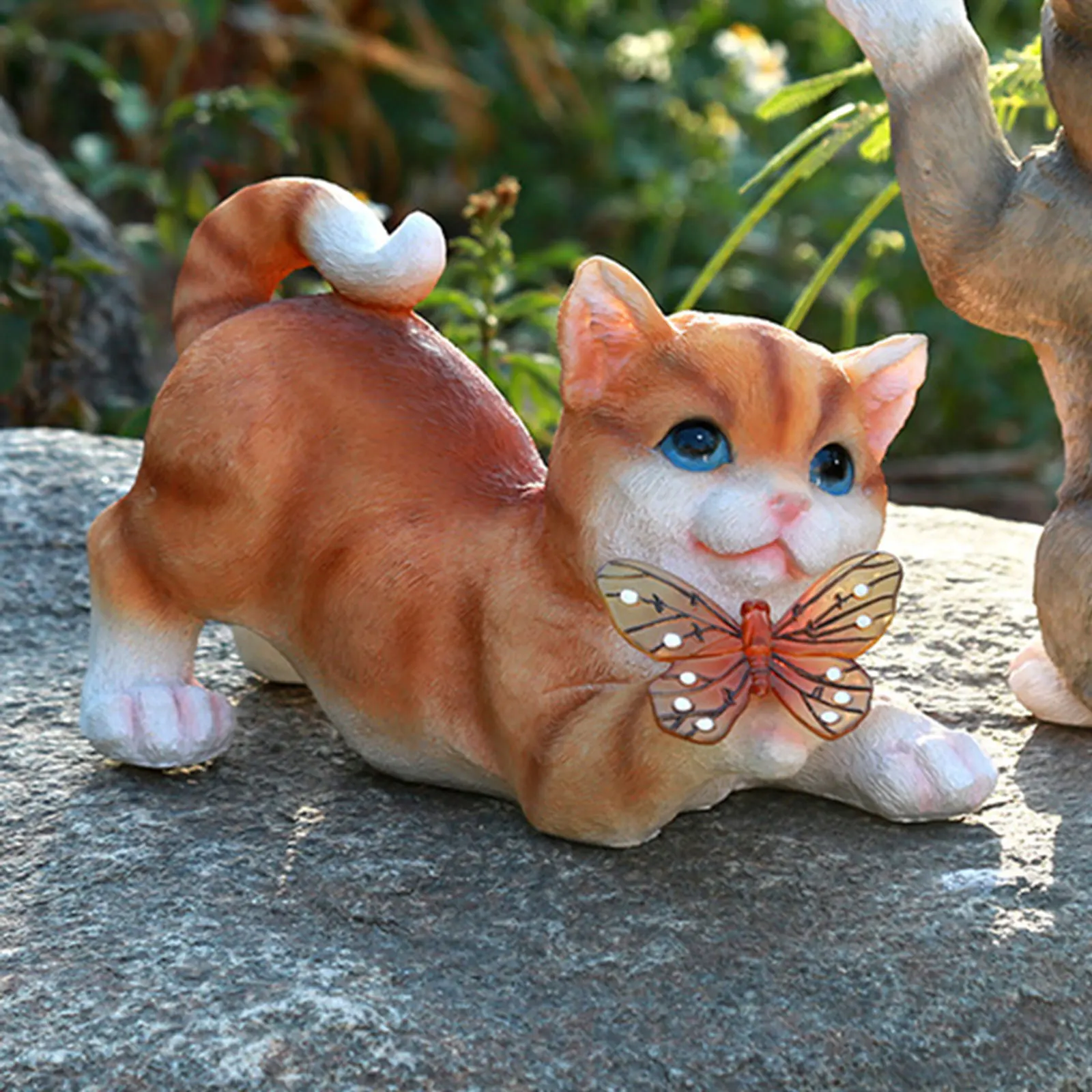 Outdoor Cat Sculpture Figurine - Outdoor Lighting Under Pergola ulasan dan harga