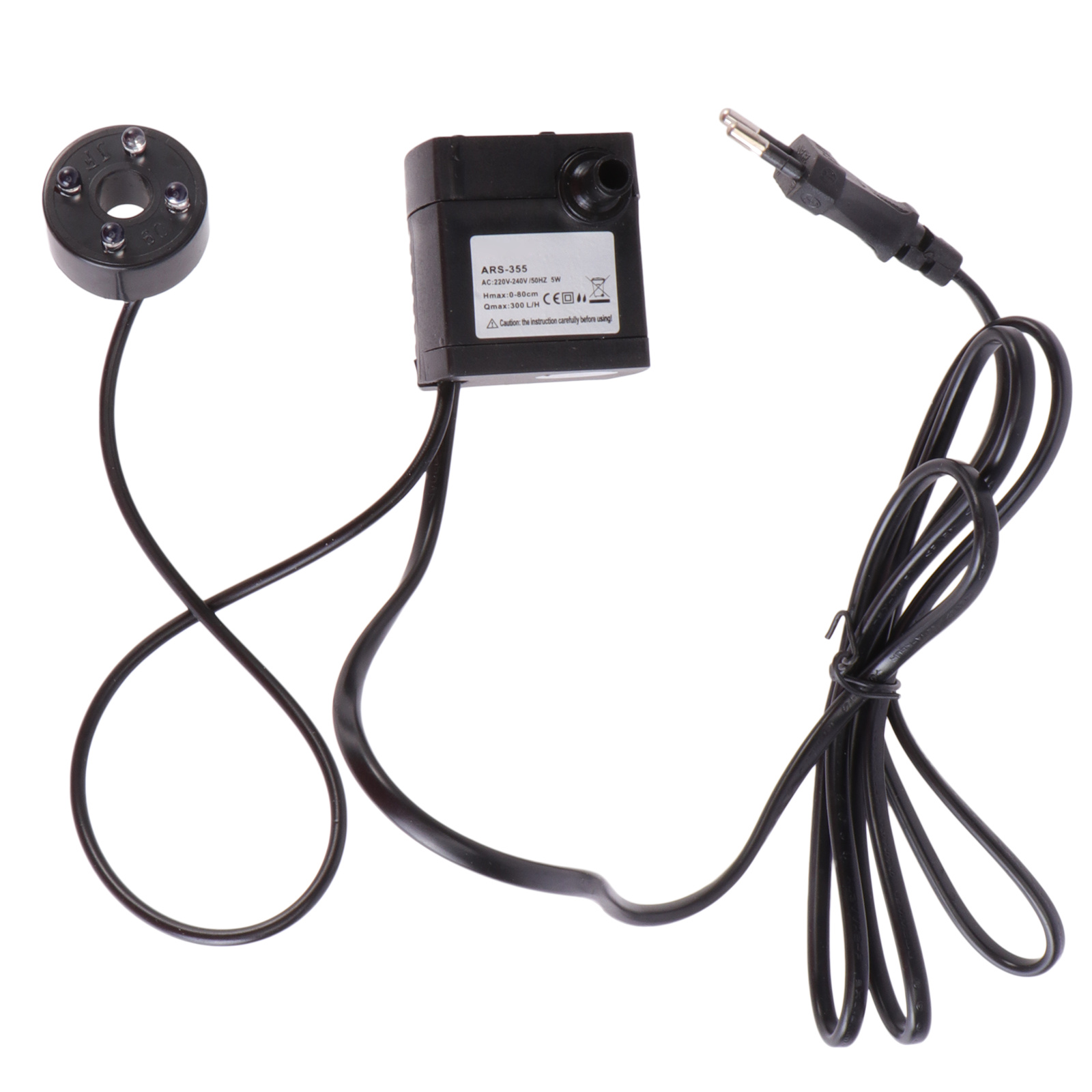 5W Submersible Circulating Wat - Pond Light Submersible ulasan dan harga