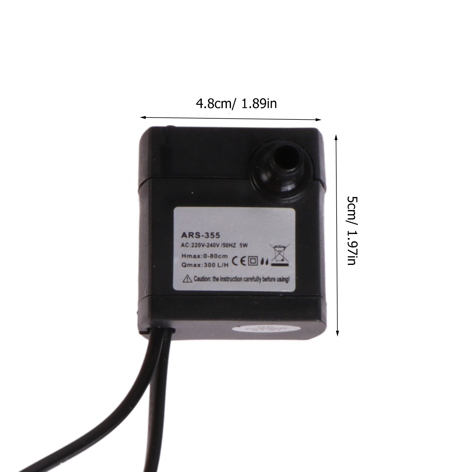 5W Submersible Circulating Wat - Pond Light Submersible ulasan dan harga