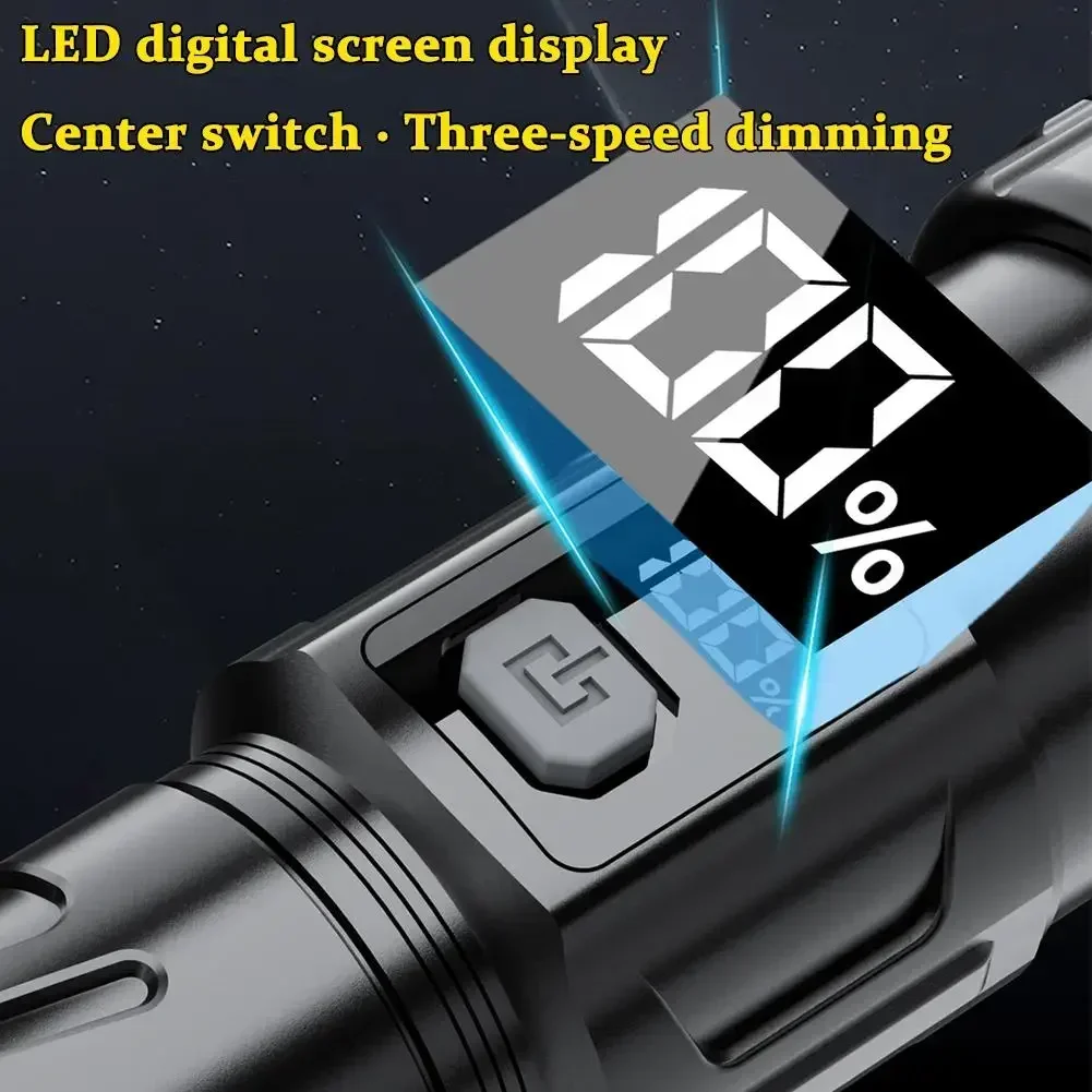 Super Bright LED Flashlight US - Outdoor Lighting Battery ulasan dan harga