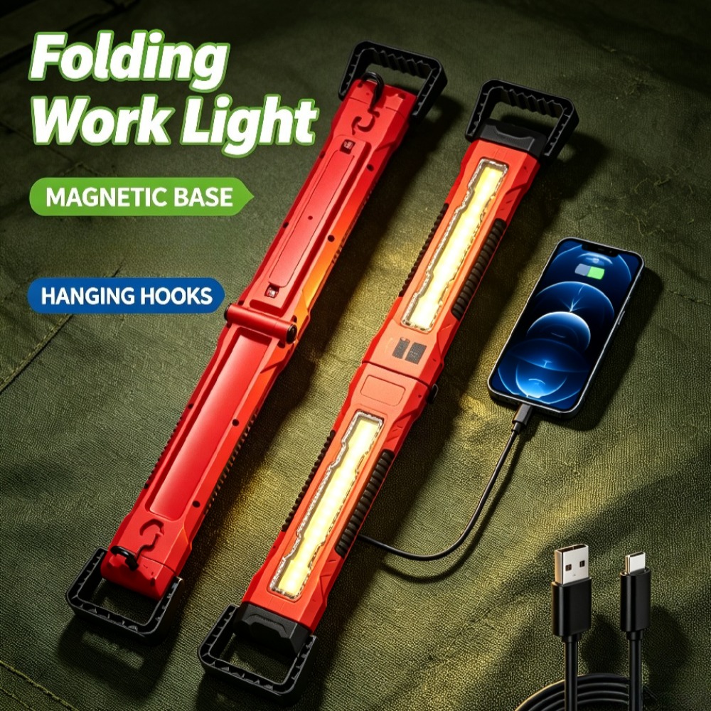 New COB Work Light USB Recharg - Outdoor Lighting Led Strip ulasan dan harga