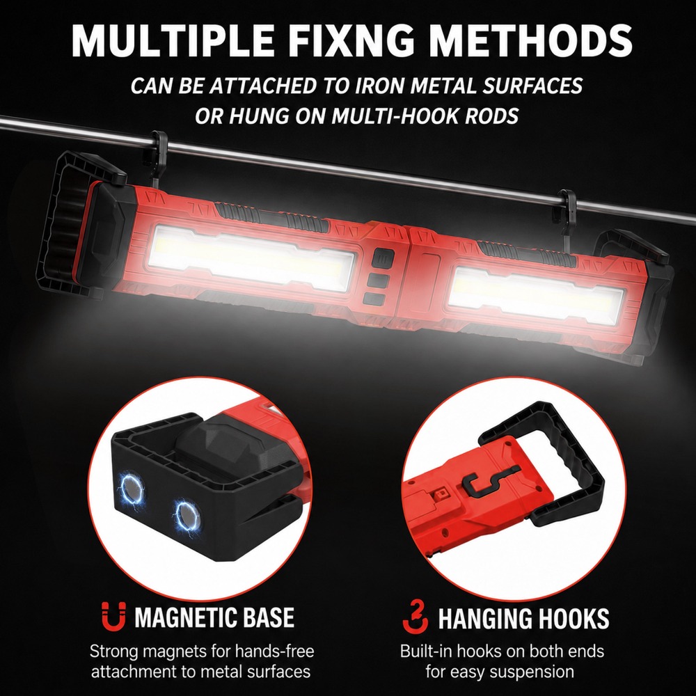 New COB Work Light USB Recharg - Outdoor Lighting Led Strip ulasan dan harga