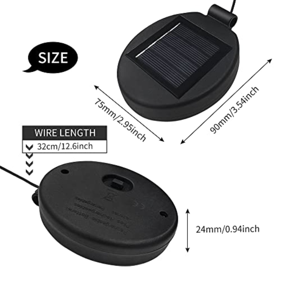 Solar Lantern Top LED Panel La - Outdoor Lighting Patio ulasan dan harga
