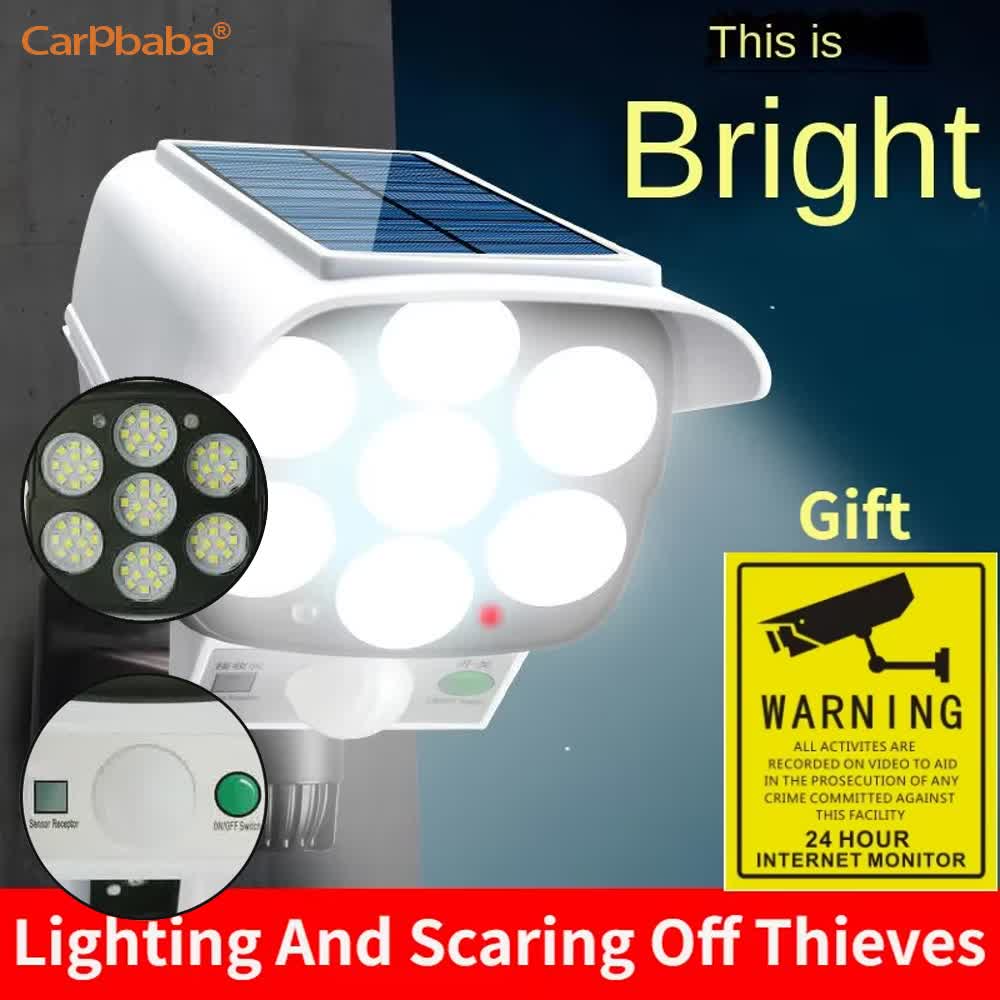 Outdoor Solar Light Motion Sen - Outdoor Lighting Wireless ulasan dan harga